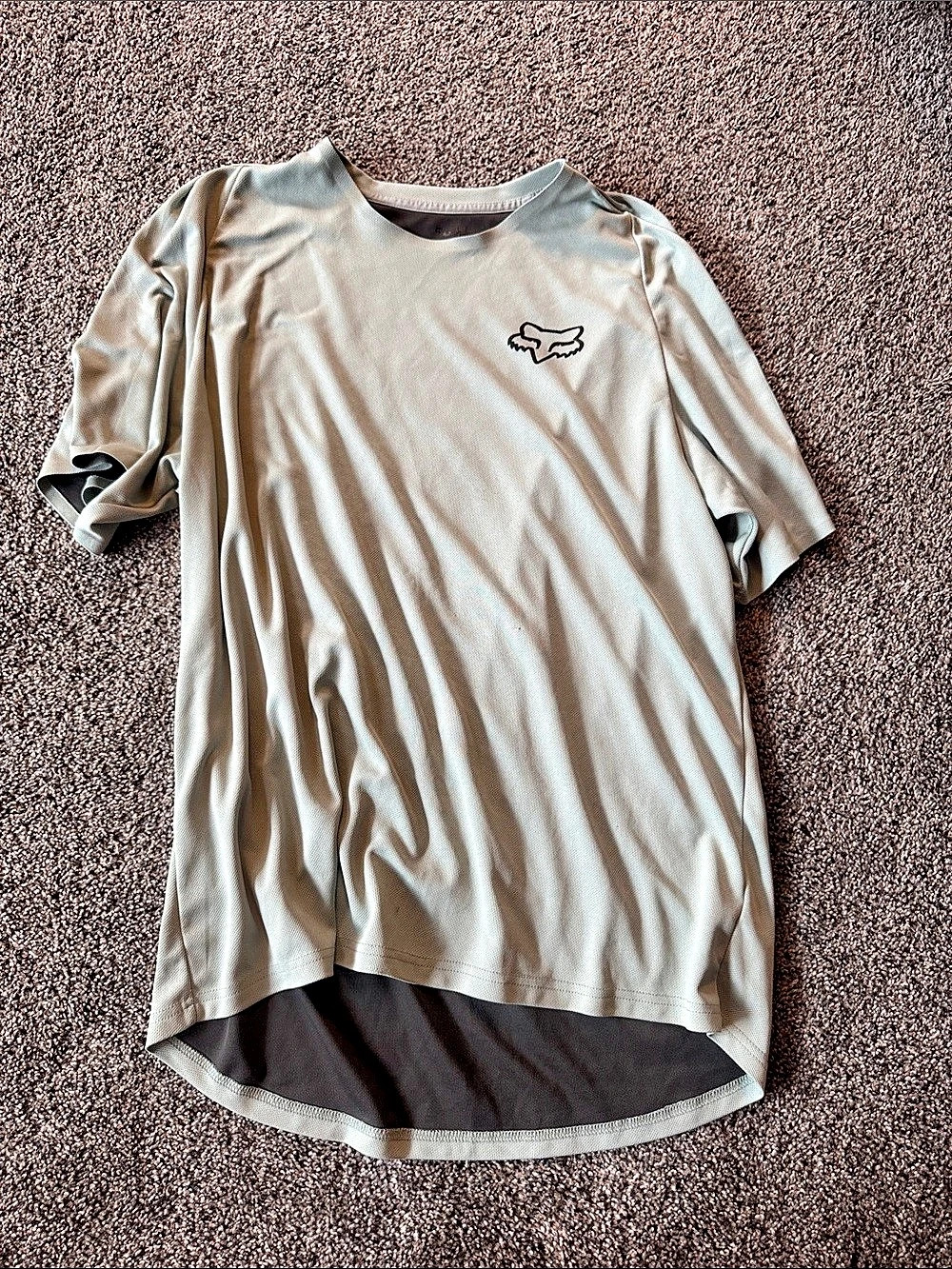 Fox Racing Ranger DriRelease Short Sleeve Jersey Gray Large